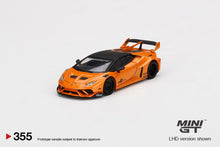 Load image into Gallery viewer, LB★WORKS Lamborghini Huracán GT Arancio Borealis #355 Mini GT