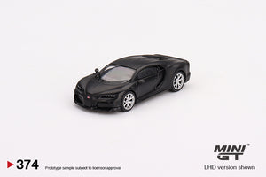 Bugatti Chiron Super Sport 300+ Matte Black #374 Mini GT