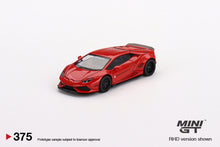 Load image into Gallery viewer, LB★WORKS Lamborghini Huracan ver. 2 Red #375 Mini GT