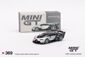Bugatti Vision Gran Turismo Silver #369 Mini GT (Asia Exclusive)