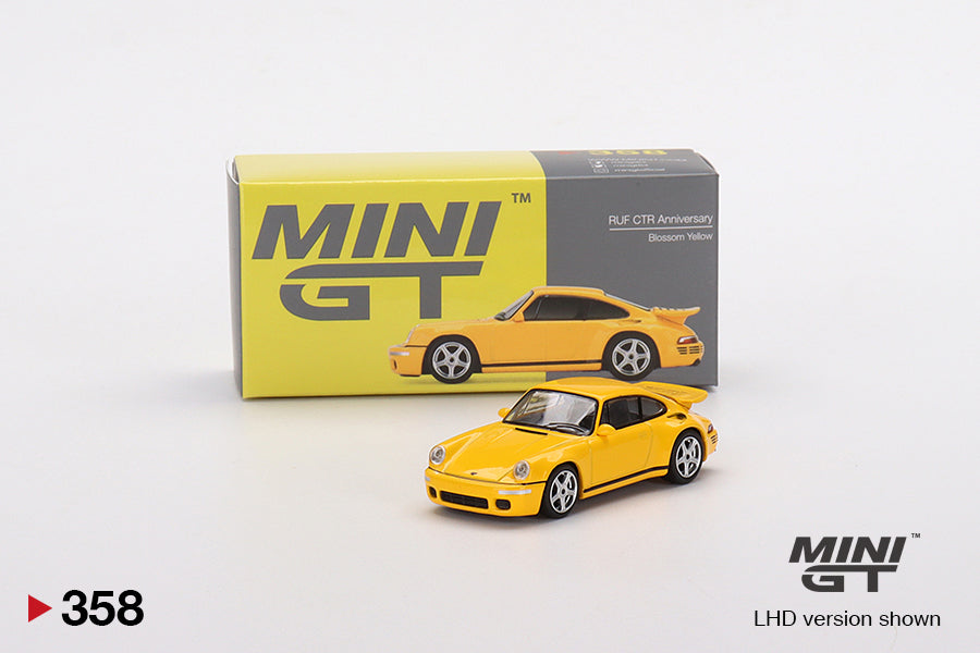 RUF CTR Anniversary Blossom Yellow #358 Mini GT