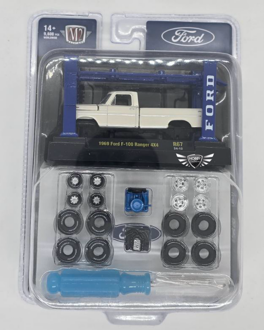 1969 Ford F-100 Ranger 4x4 Model Kit M2