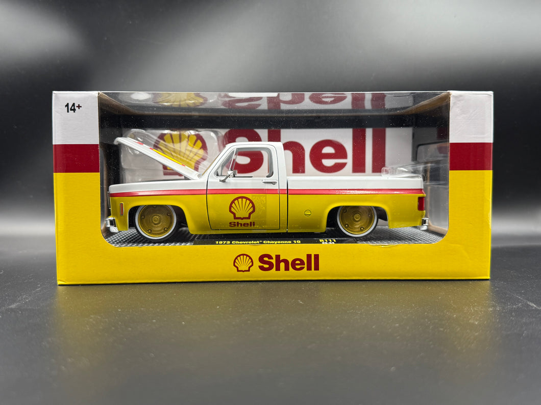 1973 Chevrolet Cheyenne 10 SHELL M2 Machines 1:24