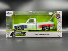 Load image into Gallery viewer, 1985 Chevy C-10 JUST TRUCKS Jada 1:24