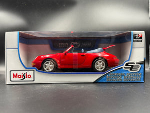 Porsche 911 Carrera (RED) “Costco Exclusive” Maisto 1:18