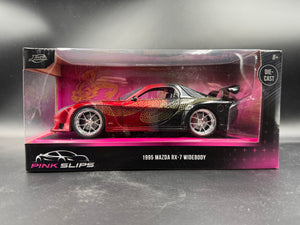 1995 Mazda RX-7 Widebody JADA Pink Slips 1:24