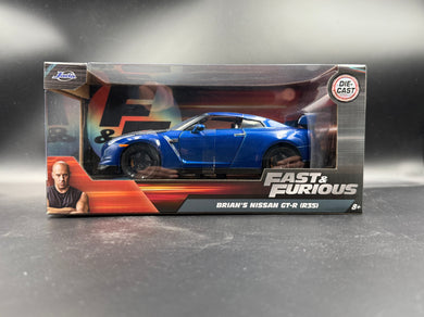 Brian’s Nissan GT-R (R35) Fast & Furious Jada 1:24