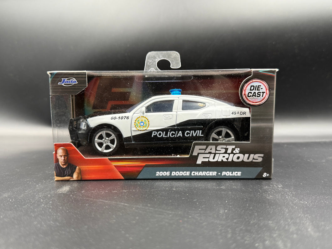 2006 Dodge Charger Police Fast & Furious Jada 1:32