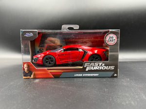 Lykan Hypersport Fast & Furious Jada 1:32