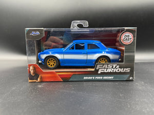 Brian’s Ford Escort Fast & Furious Jada 1:32