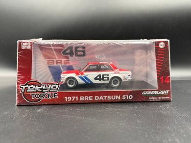 1971 BRE Datsun 510 GREENLIGHT 1:43