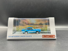 Load image into Gallery viewer, 1975 Mitsubishi Lancer Celeste Matchbox Exclusive