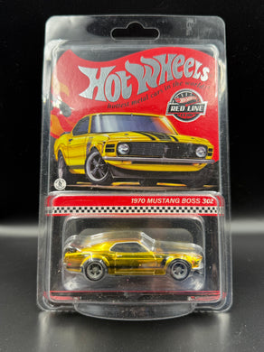 1970 Mustang BOSS 302 RED LINE RLC Hot Wheels Exclusive