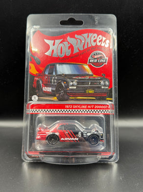 1972 Sykline H/T 2000GT-R ADVAN Red Line Club RLC Hot Wheels Exclusive