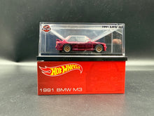 Load image into Gallery viewer, 1991 BMW M3 RLC Hot Wheels Exclusive