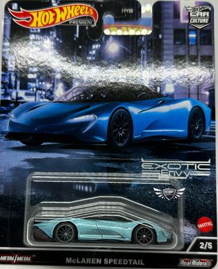 McLaren Speedtail 2022 Exotic Envy Car Culture Hot Wheels