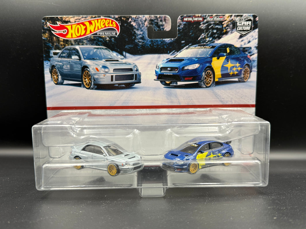 Subaru Impreza WRX / 16 Subaru WRX STI 2-PK Car Culture Hot Wheels