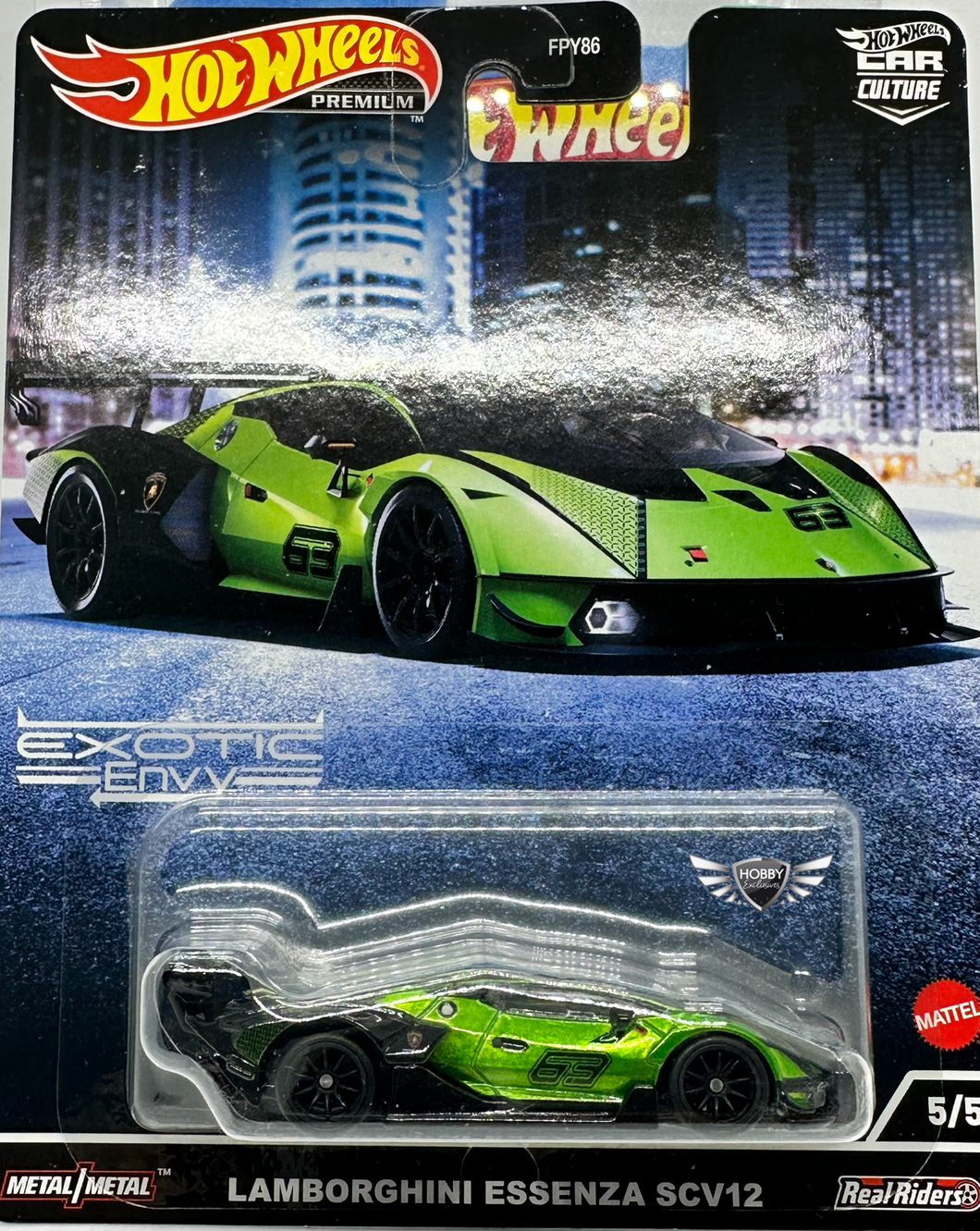 Lamborghini Essenza SCV12 2022 Exotic Envy Car Culture Hot Wheels