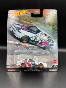 Toyota AE86 Sprinter Trueno Car Culture Mountain Drifters Hot Wheels