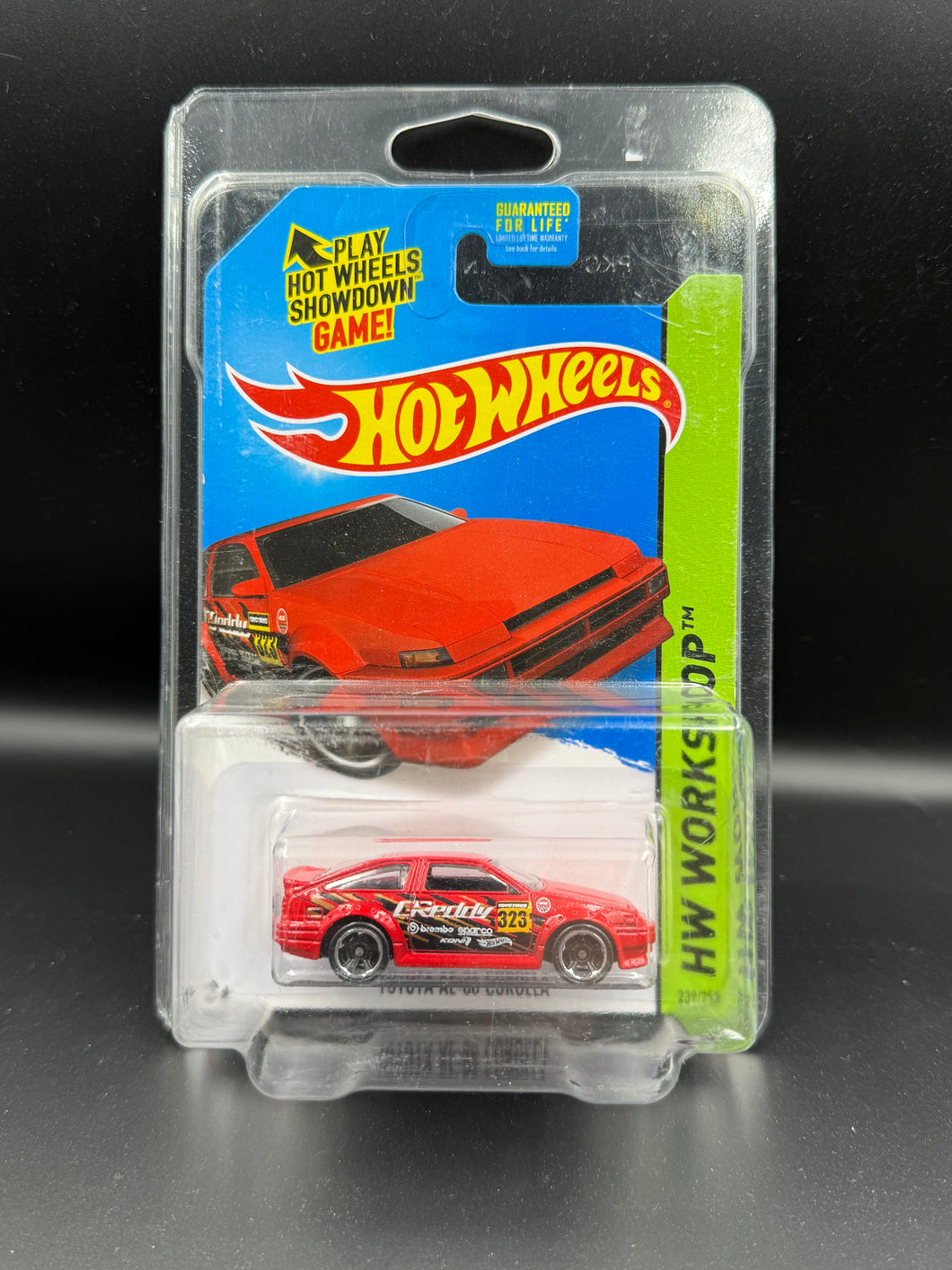 Toyota AE-86 Corolla 2015 DRIFT RACE “HW Workshop” Hot Wheels