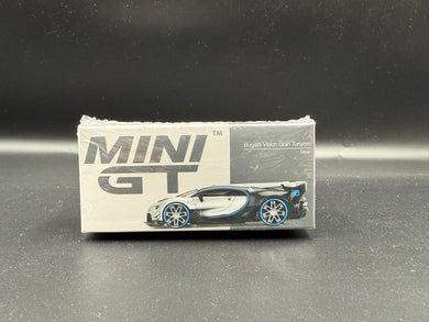 Bugatti Vision Gran Turismo Silver Mini GT #369 Asian Exclusive