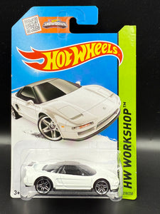 90 Acura NSX WHITE Hot Wheels