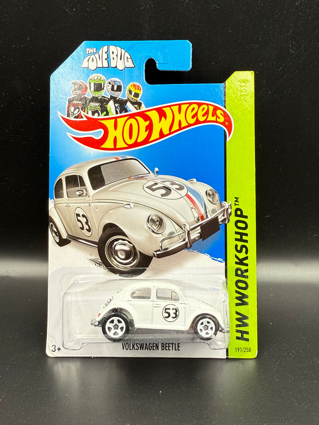 Volkswagen Beetle “LOVE BUG” Hot Wheels