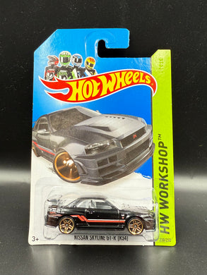 Nissan Skyline GT-R (R34) Hot Wheels HW WORKSHOP