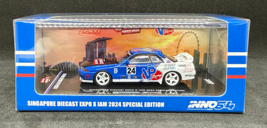 Nissan Skyline GT-R R32 Singapore Diecast Expo X IAM 2024 Special Edition INNO64