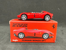 Load image into Gallery viewer, Ferrari Monday SP1 RED SPEED ICONS Maisto 1:64 Scale