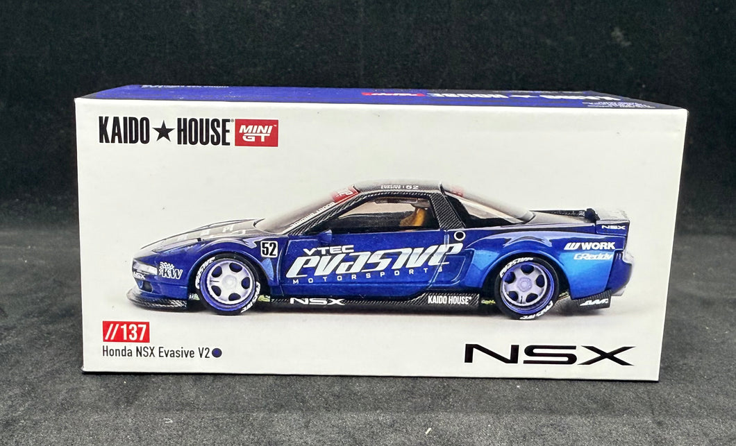 Honda NSX Evasive V2 Blue KaidoHouse #137