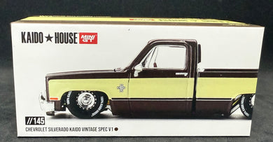 Chevrolet Silverado KAIDO Vintage Spec V1 Two-Tone Brown Cream KaidoHouse #145