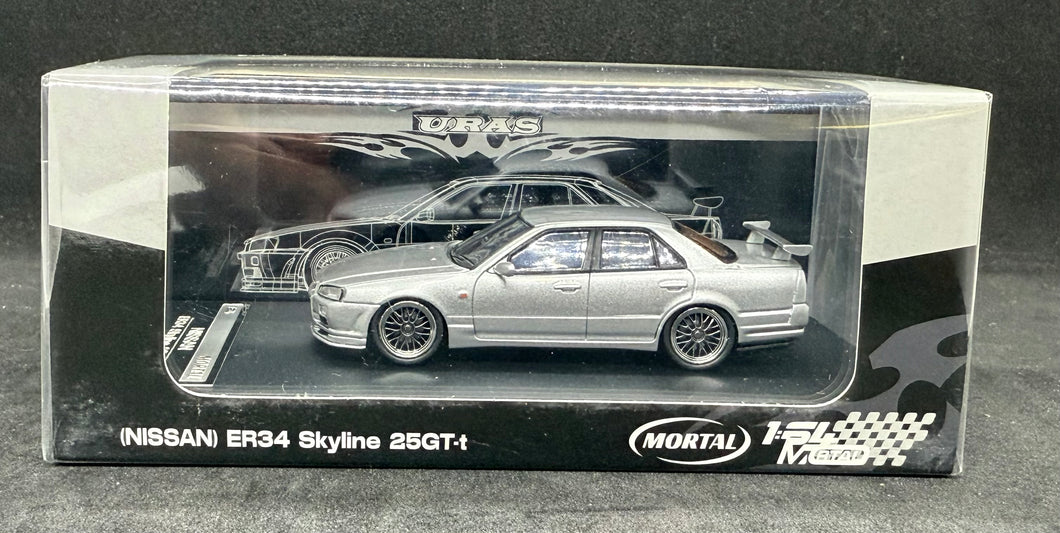 Nissan ER34 Skyline 25GT-t MORTAL SILVER