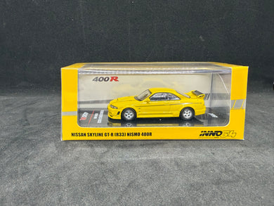 Nissan Skyline GT-R (R33) Nismo 400R Yellow INNO64