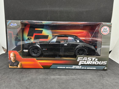 Brian’s Nissan Skyline 2000 GT-R (KPGC10) Jada 1:24