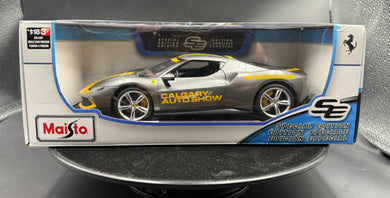 296 GTB Assetto Fiorano Ferrari “Calgary Autoshow” Maisto 1:18