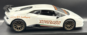 Lamborghini Huracan Performnte WHT “Vancouver International Auto Show” Maisto 1:18