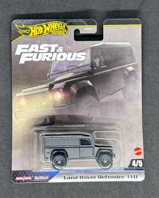 Land Rover Defender 110 Fast & Furious J Case Premium Hot Wheels
