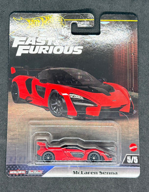 McLaren Senna Fast 7 Furious J Case Premium Hot Wheels