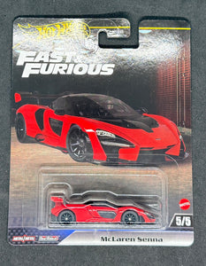 McLaren Senna Fast 7 Furious J Case Premium Hot Wheels