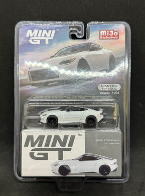 Nissan Z Performance 2023 Everest White MiJo Exclusive Mini GT #599