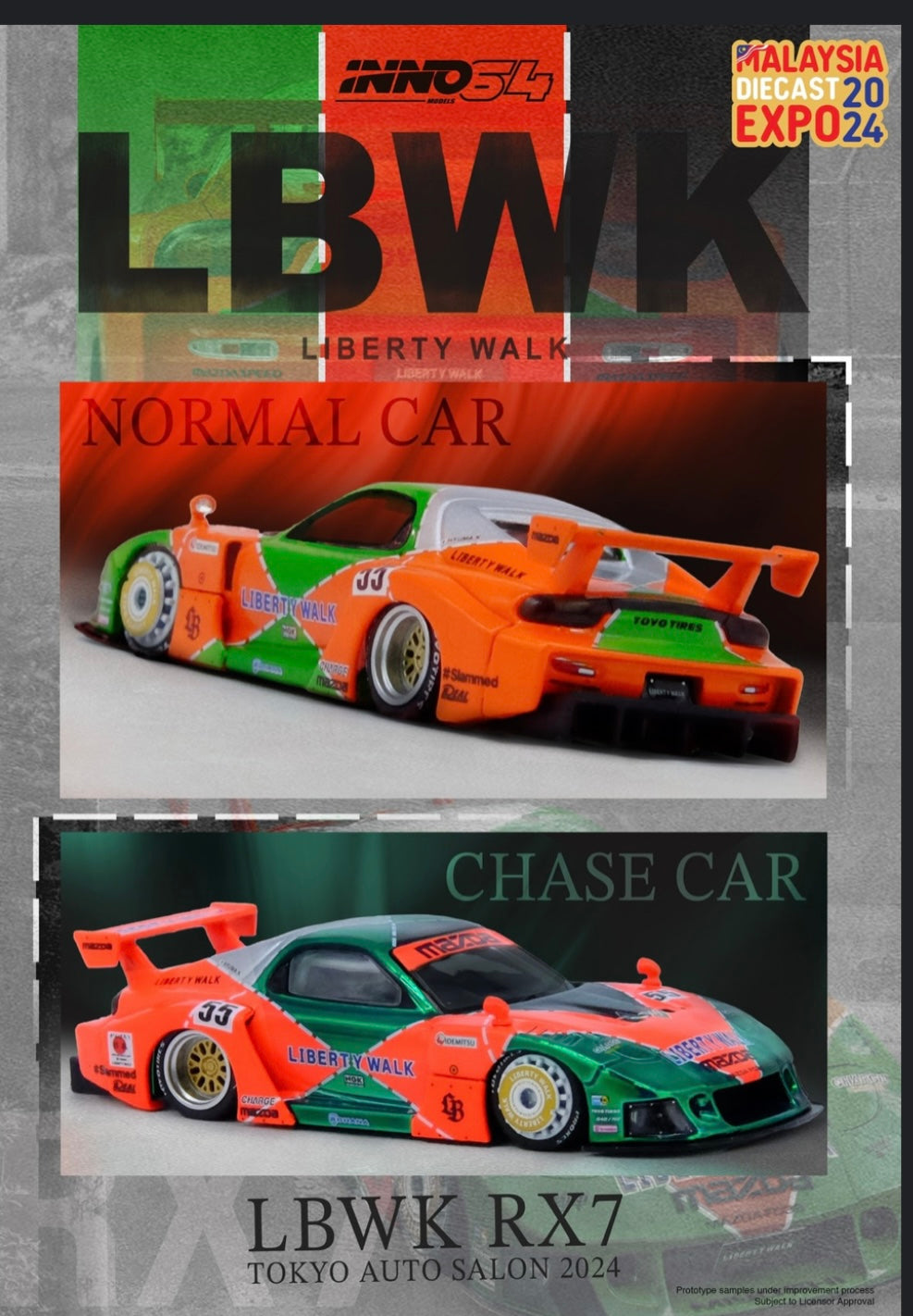 LB-Works Silhouette RZ7 (FD3S) MDX24 Special Edition INNO64