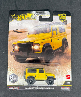Land Rover Defender 90 OFF ROAD Hot Wheels Car Culture #2