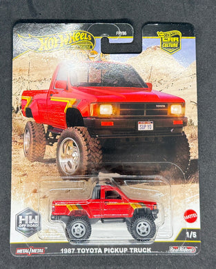 1987 Toyota Pickup Truck OFF ROAD Hot Wheels Car Culture #1