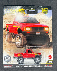1987 Toyota Pickup Truck OFF ROAD Hot Wheels Car Culture #1