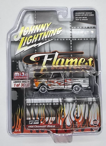 1966 Chevrolet Pickup "Flames" Johnny Lightning