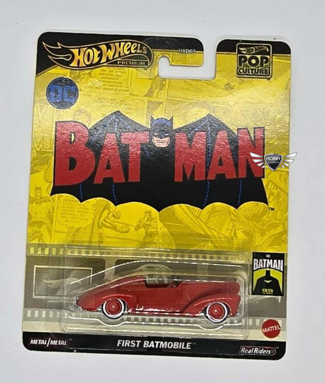 First Batmobile “BAT MAN” POP Culture Hot Wheels