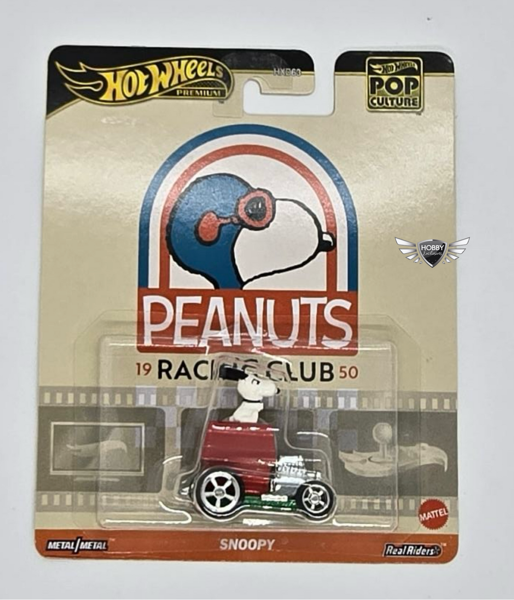 Snoopy “PEANUTS RACING CLUB” POP Culture Hot Wheels