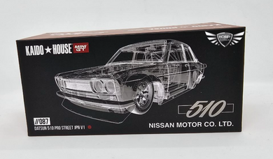 Datsun 510 Pro Street (Super 510) JPN V1 #087 Kaidohouse + Mini GT