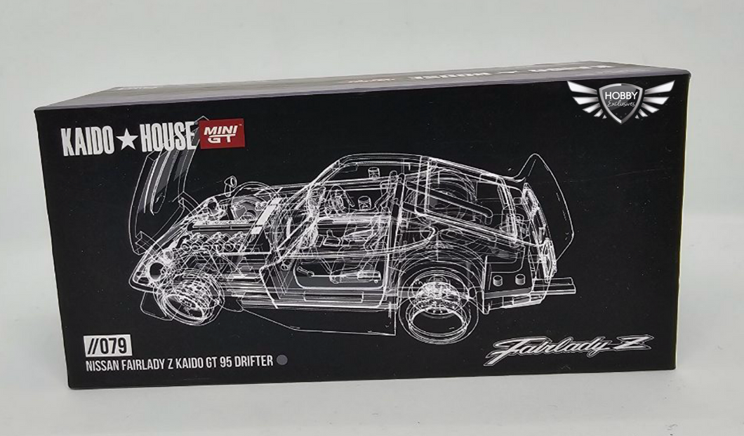 Nissan Fairlady Z Kaido GT 95 Drifter #079 Kaidohouse + Mini GT